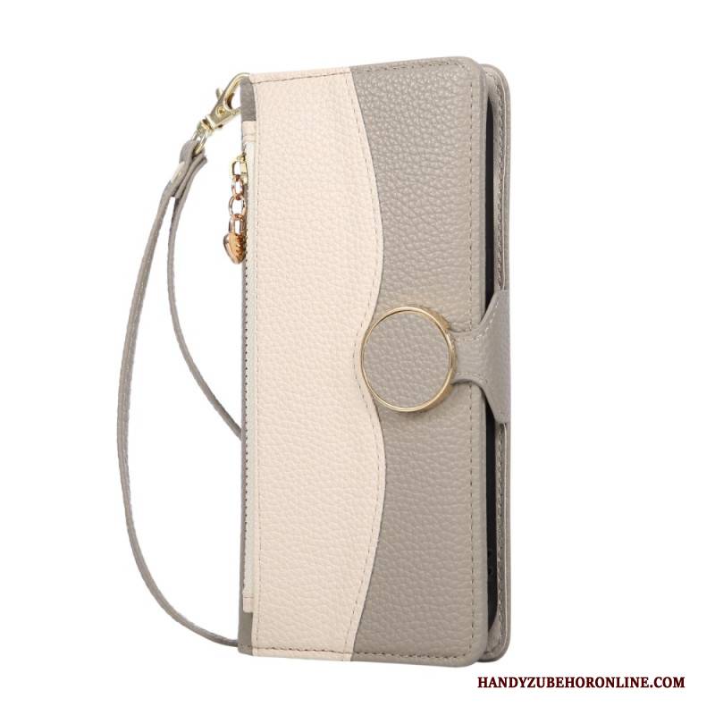 Lederhüllen Xiaomi 17 Pro Max Klappgeldbörse Mit Reißverschluss