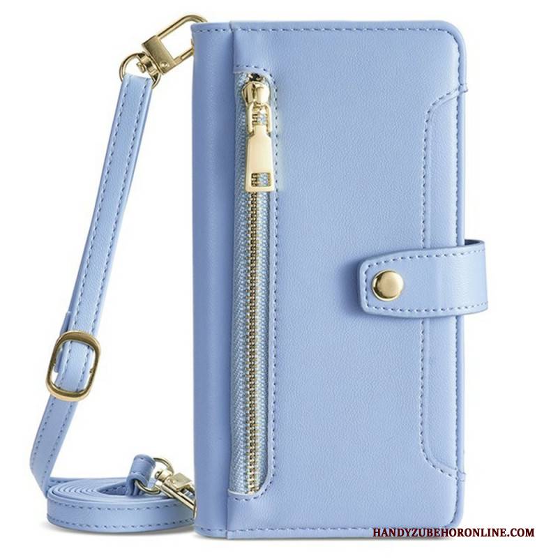 Lederhüllen Xiaomi 17 Pro Max Reißverschlusstasche Und 2 Schulterriemen