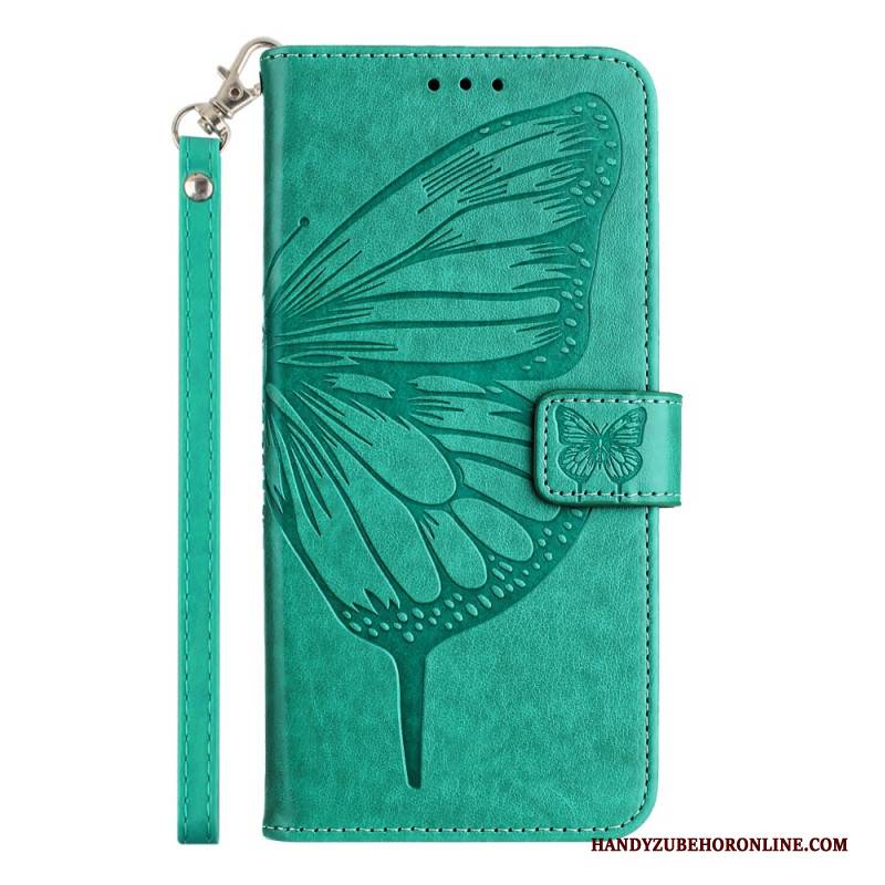 Lederhüllen Xiaomi 17 Pro Schmetterlingsarmband-design