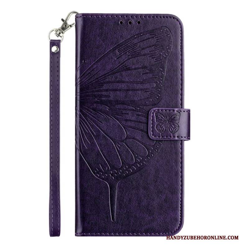 Lederhüllen Xiaomi 17 Pro Schmetterlingsarmband-design