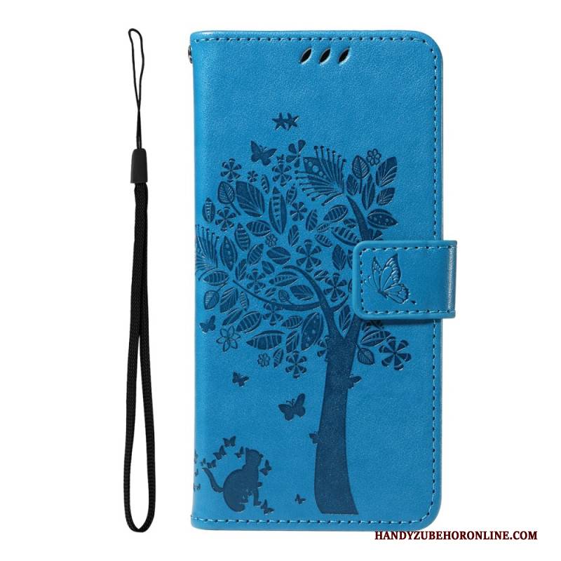 Lederhüllen Xiaomi Redmi Note 14 4g Baum Und Katze