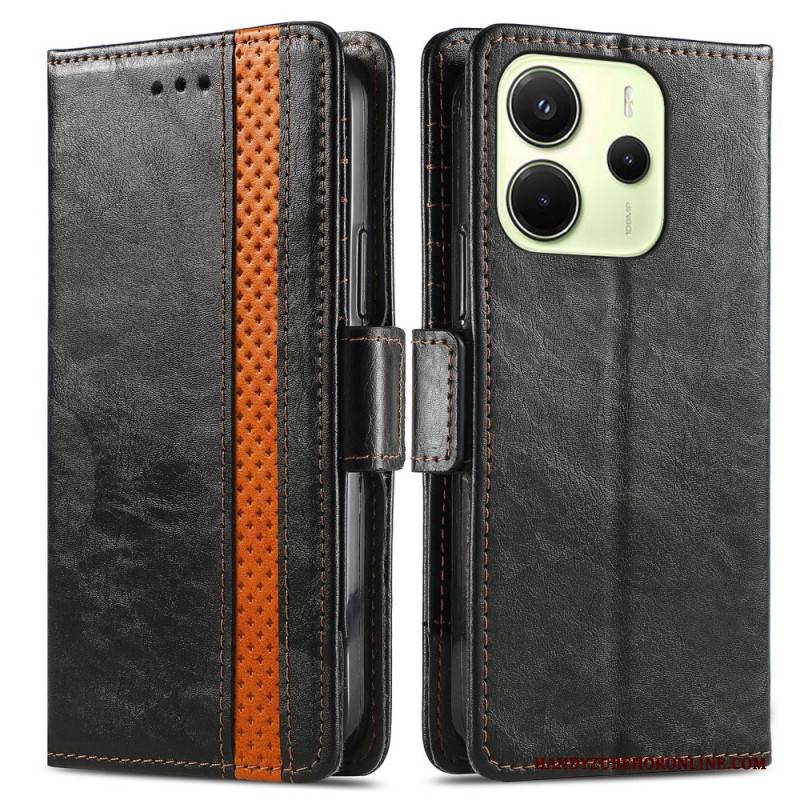 Lederhüllen Xiaomi Redmi Note 14 4g Caseneo Rfid-schutz