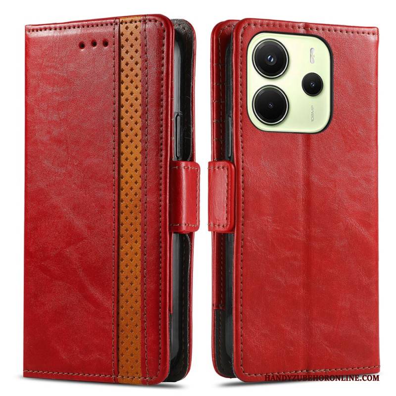 Lederhüllen Xiaomi Redmi Note 14 4g Caseneo Rfid-schutz