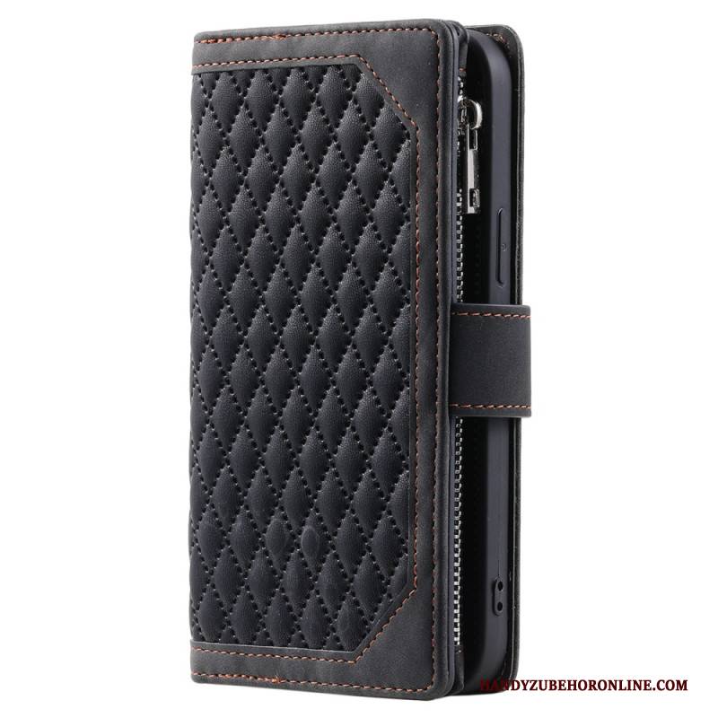 Lederhüllen Xiaomi Redmi Note 14 4g Gesteppt Portemonnaie