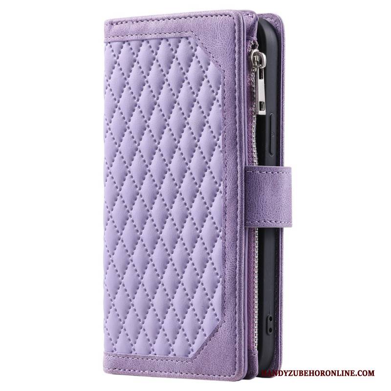 Lederhüllen Xiaomi Redmi Note 14 4g Gesteppt Portemonnaie