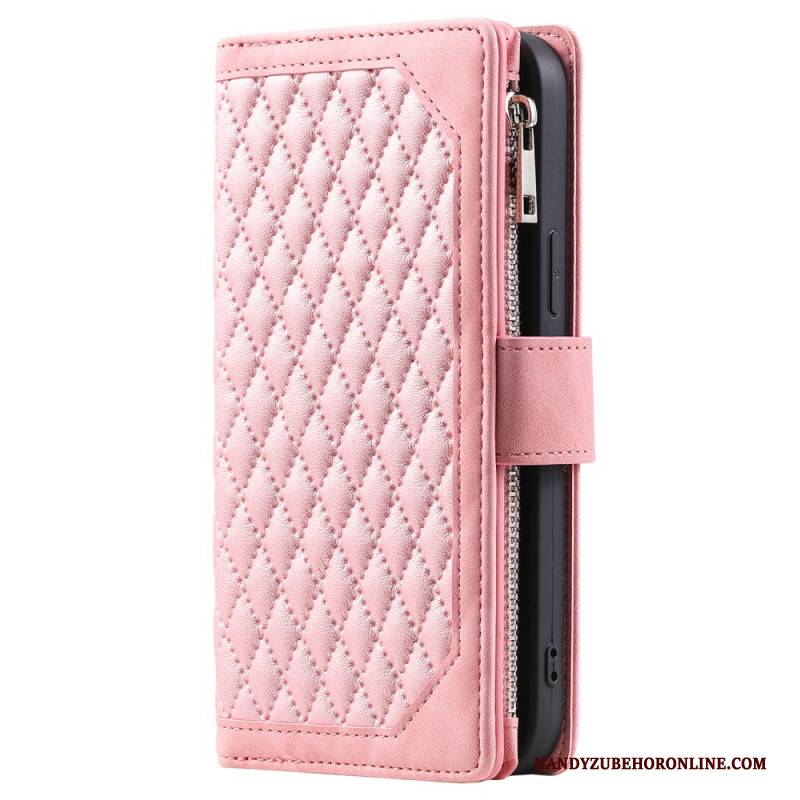 Lederhüllen Xiaomi Redmi Note 14 4g Gesteppt Portemonnaie