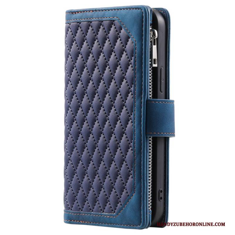 Lederhüllen Xiaomi Redmi Note 14 4g Gesteppt Portemonnaie