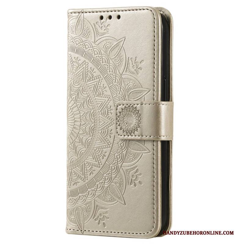 Lederhüllen Xiaomi Redmi Note 14 4g Mandala-sonne