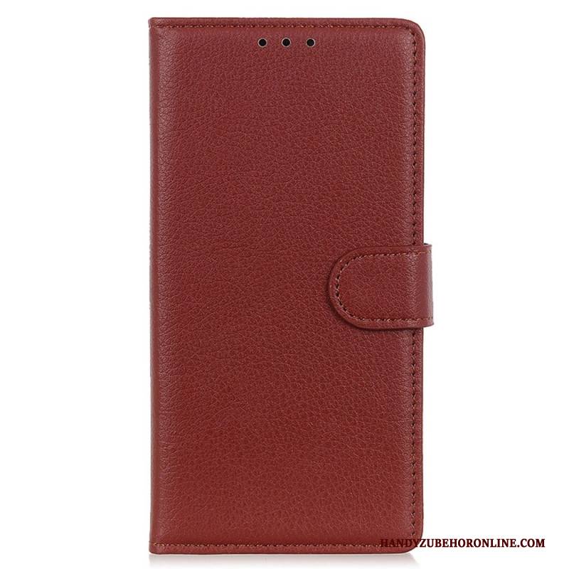 Lederhüllen Xiaomi Redmi Note 14 4g Traditionelles Kunstleder