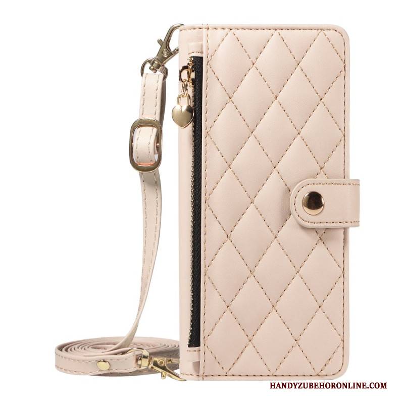 Lederhüllen Xiaomi Redmi Note 14 5g Gesteppt Mit Riemen