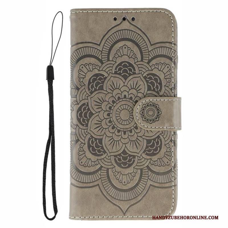 Lederhüllen Xiaomi Redmi Note 14 5g Handyhülle Mandala-design