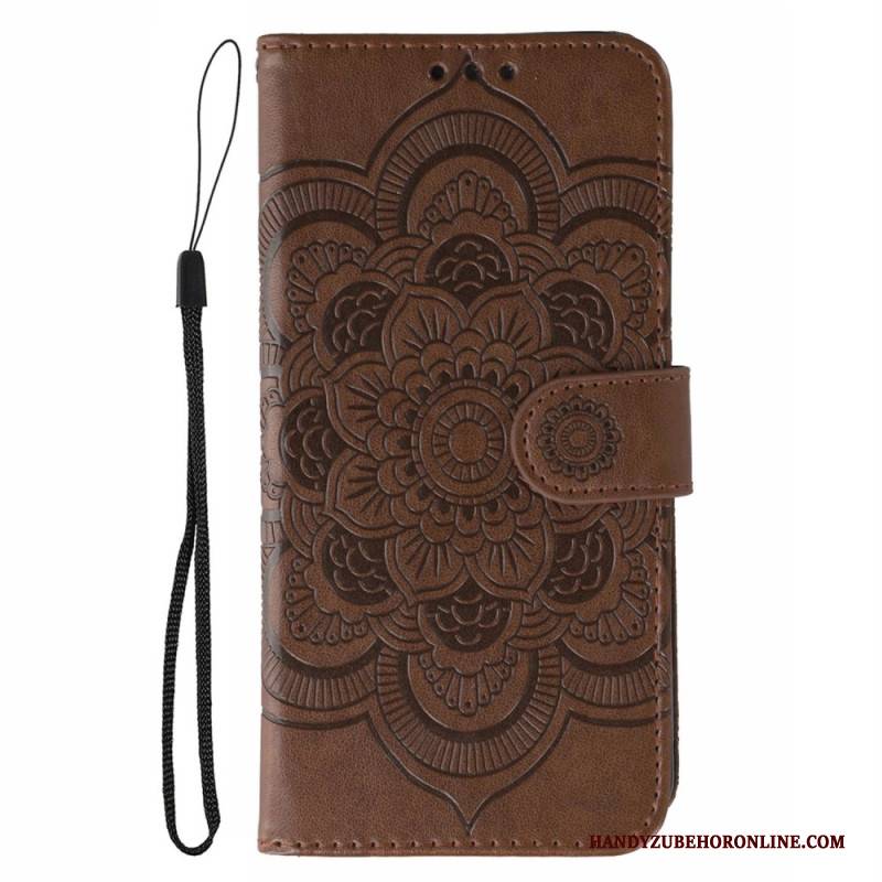 Lederhüllen Xiaomi Redmi Note 14 5g Handyhülle Mandala-design