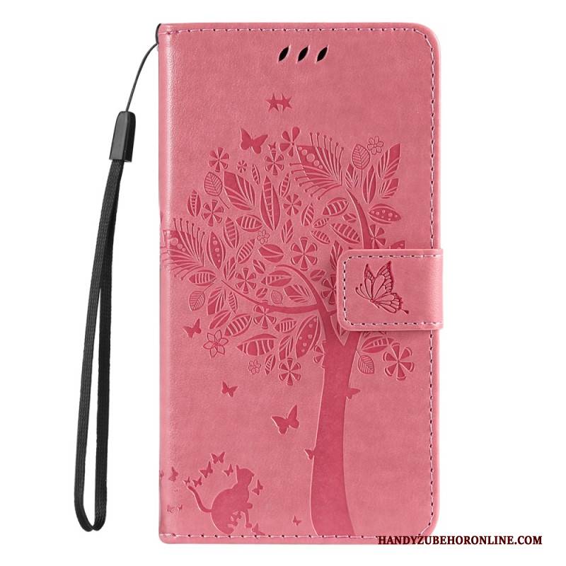 Lederhüllen Xiaomi Redmi Note 14 5g Katze Und Baum (lnaière)