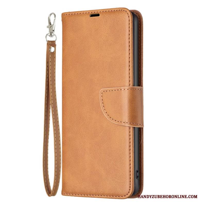 Lederhüllen Xiaomi Redmi Note 14 5g Schräger Verschluss