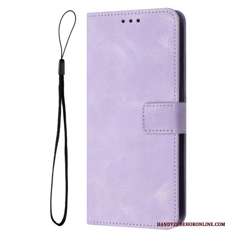 Lederhüllen Xiaomi Redmi Note 14 5g Stilvolles Wildleder Mit Riemen