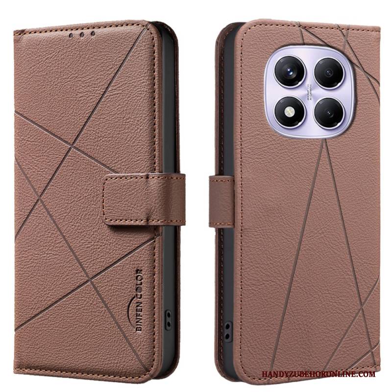 Lederhüllen Xiaomi Redmi Note 14 Pro 4g Binfen Color Linien