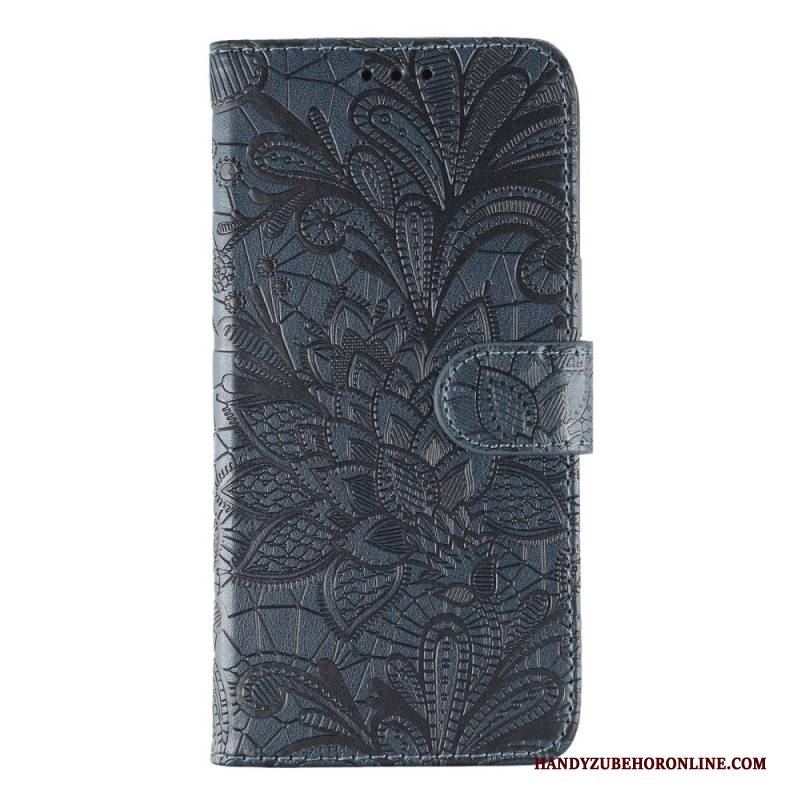 Lederhüllen Xiaomi Redmi Note 14 Pro 4g Blumenspitze