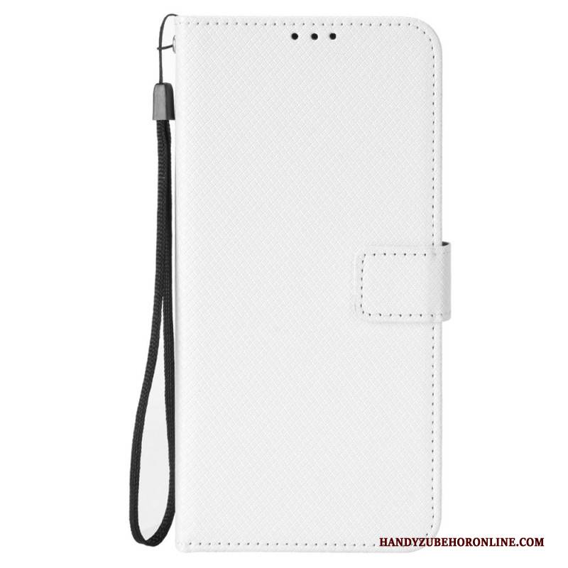 Lederhüllen Xiaomi Redmi Note 14 Pro 4g Diamantstruktur