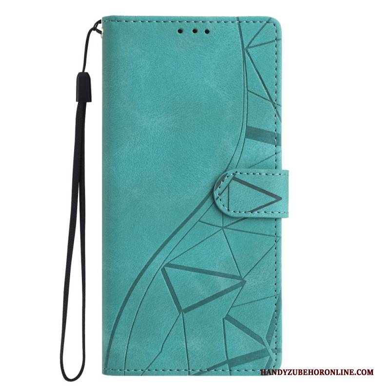 Lederhüllen Xiaomi Redmi Note 14 Pro 4g Dreiecke