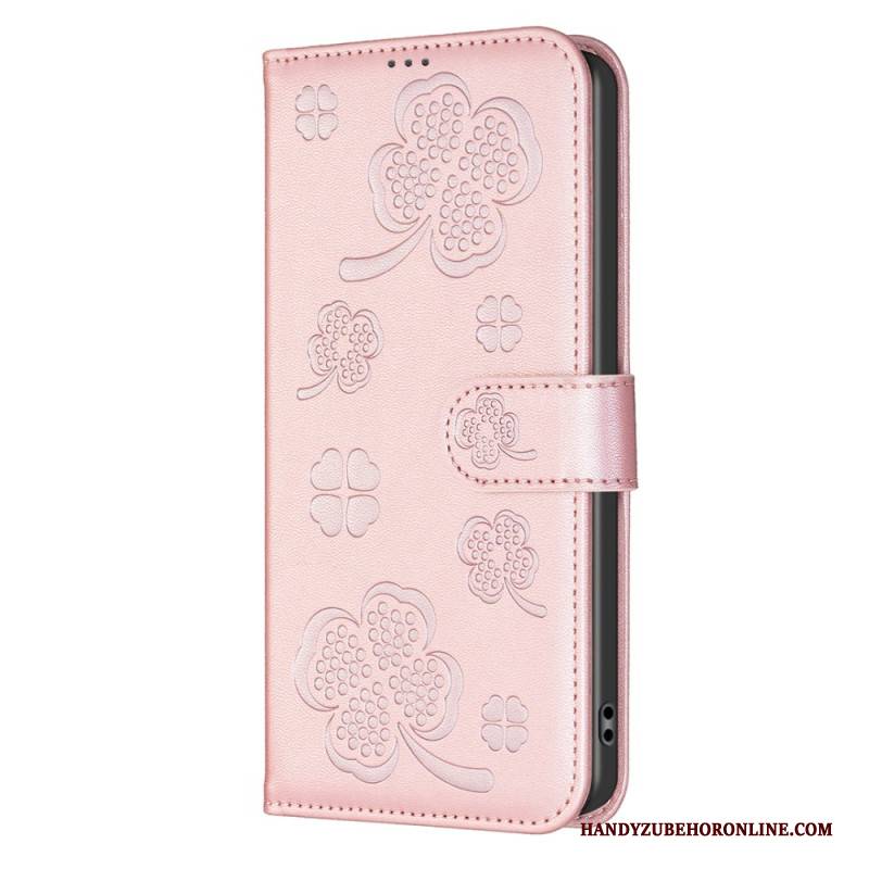 Lederhüllen Xiaomi Redmi Note 14 Pro 4g Kleeblatt