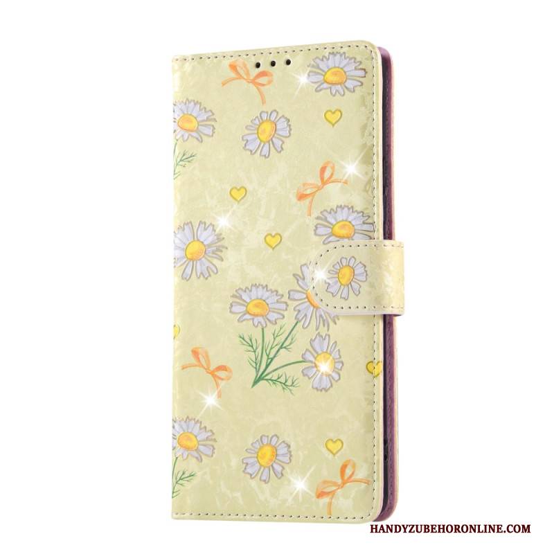 Lederhüllen Xiaomi Redmi Note 14 Pro 4g Rfid-blockierendes Blumenmuster