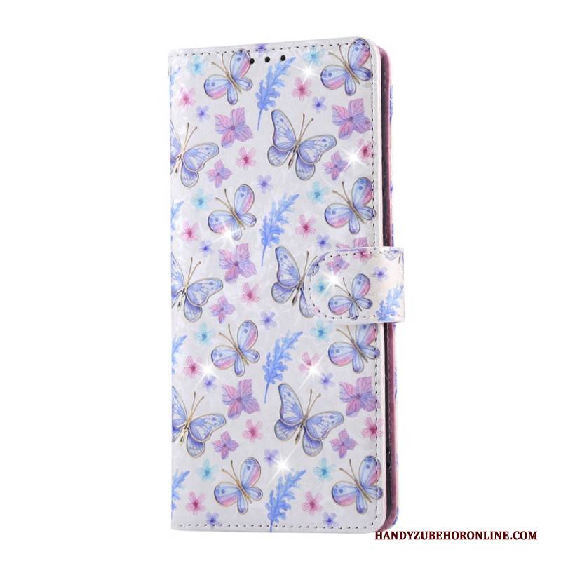 Lederhüllen Xiaomi Redmi Note 14 Pro 4g Rfid-blockierendes Blumenmuster