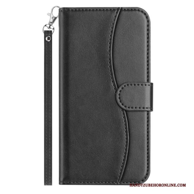 Lederhüllen Xiaomi Redmi Note 14 Pro 4g S-design Mit Riemen