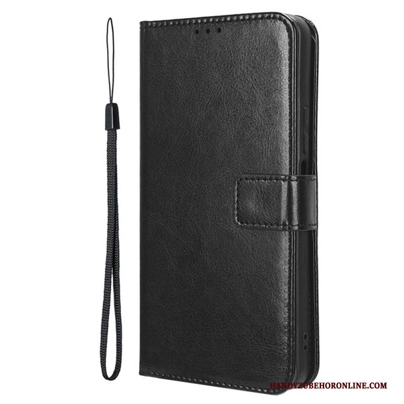 Lederhüllen Xiaomi Redmi Note 14 Pro 5g Auffälliges Kunstleder Leder