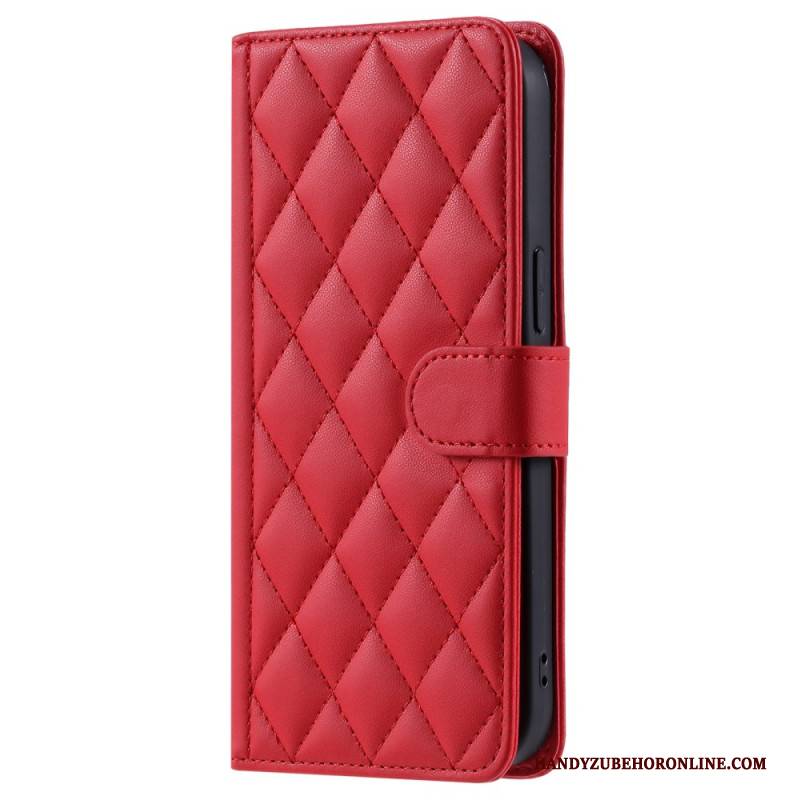 Lederhüllen Xiaomi Redmi Note 14 Pro 5g Handyhülle Gesteppte Eleganz