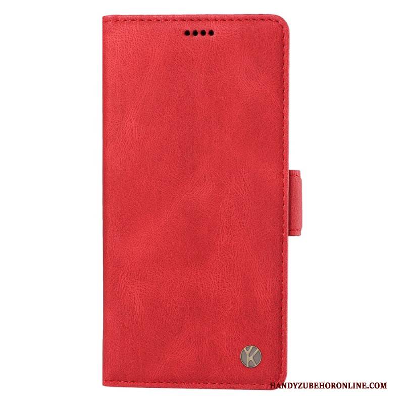 Lederhüllen Xiaomi Redmi Note 14 Pro 5g Handyhülle Ykatu-wildleder-effekt