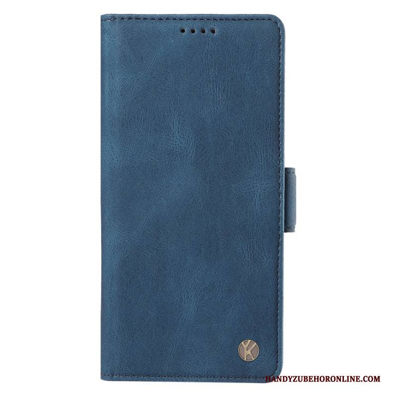 Lederhüllen Xiaomi Redmi Note 14 Pro 5g Handyhülle Ykatu-wildleder-effekt