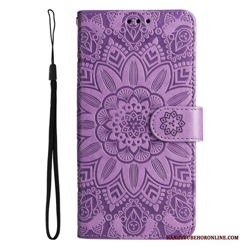 Lederhüllen Xiaomi Redmi Note 14 Pro Plus 5g Handyhülle Flamboyantes Mandala