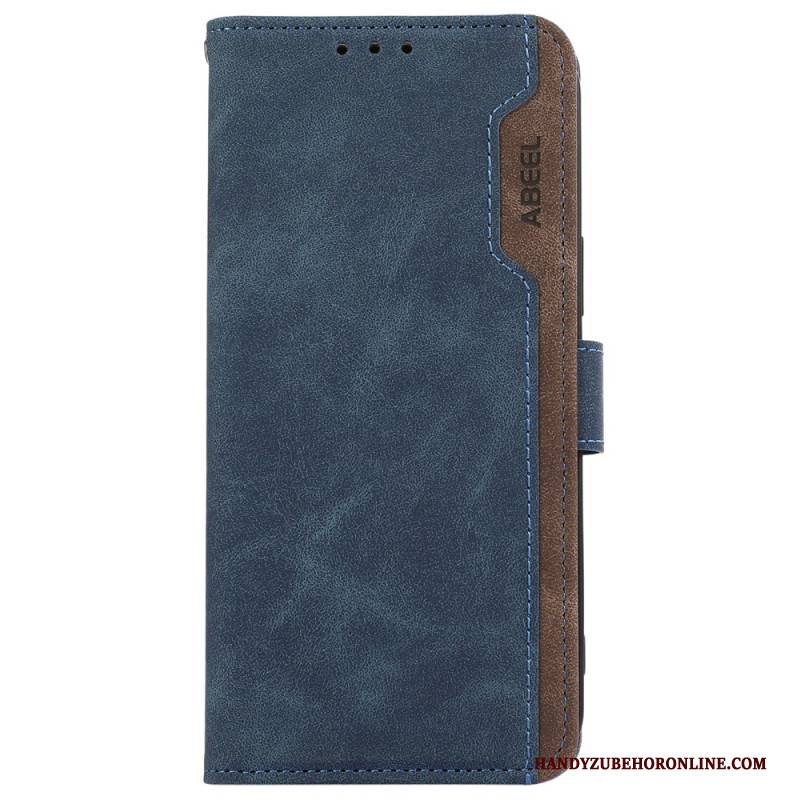 Lederhüllen Xiaomi Redmi Note 14s Abeel Zweifarbig