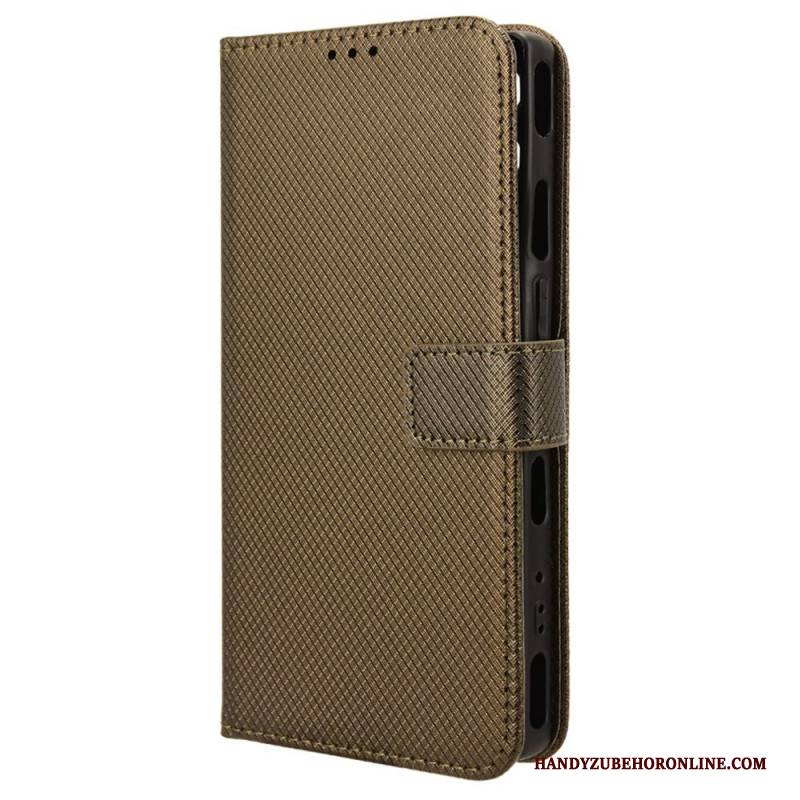 Lederhüllen Xiaomi Redmi Note 14s Handyhülle Strukturiertes Kunstleder