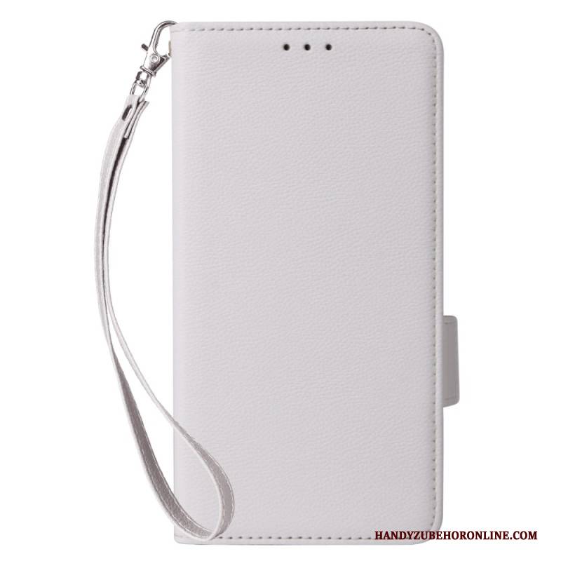 Lederhüllen Xiaomi Redmi Note 14s Handyhülle Ultradünn Mit Trageriemen