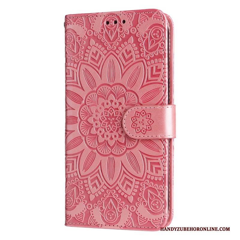 Lederhüllen Xiaomi Redmi Note 14s Mandala Mit Trageriemen