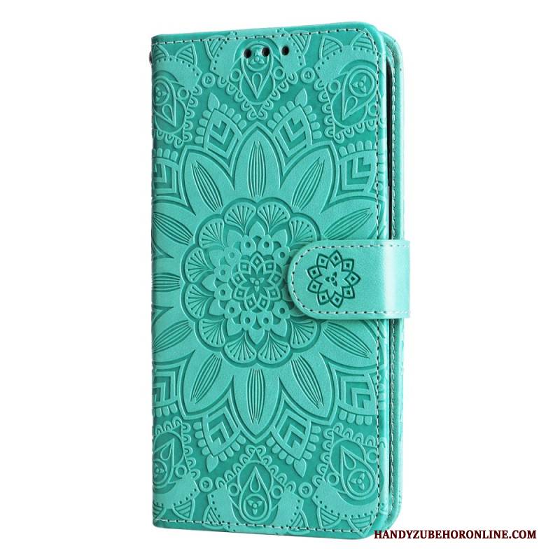 Lederhüllen Xiaomi Redmi Note 14s Mandala Mit Trageriemen