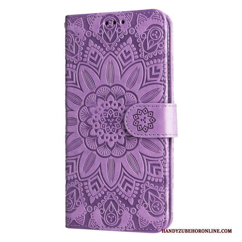 Lederhüllen Xiaomi Redmi Note 14s Mandala Mit Trageriemen