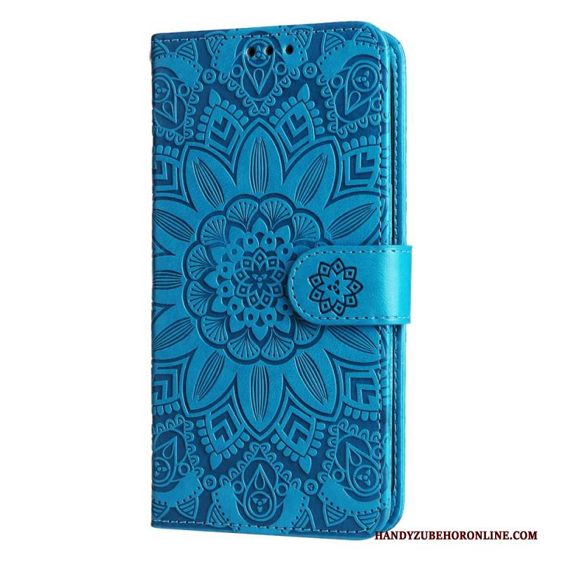 Lederhüllen Xiaomi Redmi Note 14s Mandala Mit Trageriemen