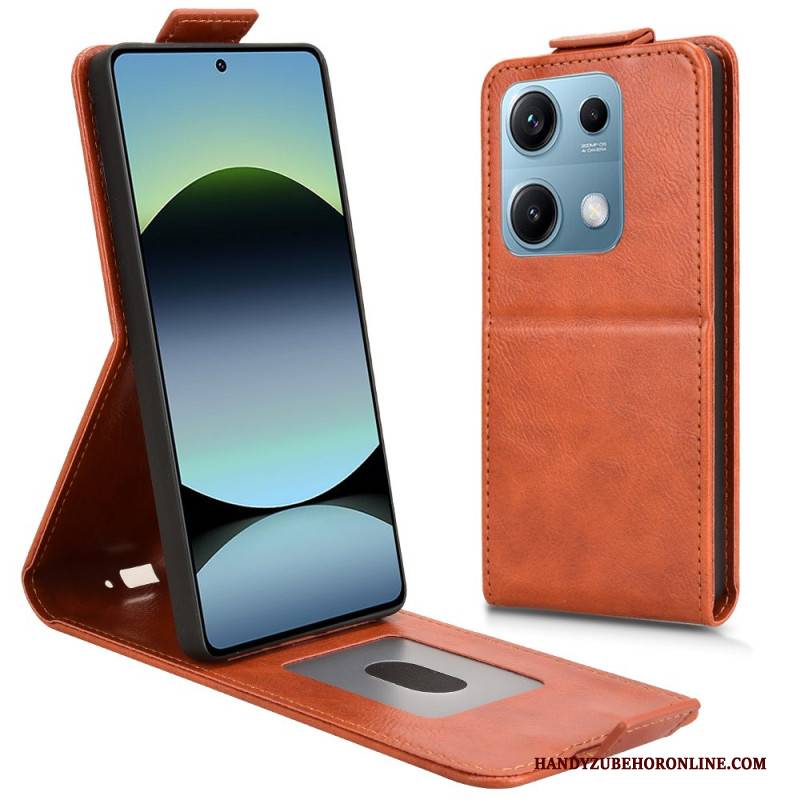 Lederhüllen Xiaomi Redmi Note 14s Vertikales Klappendesign