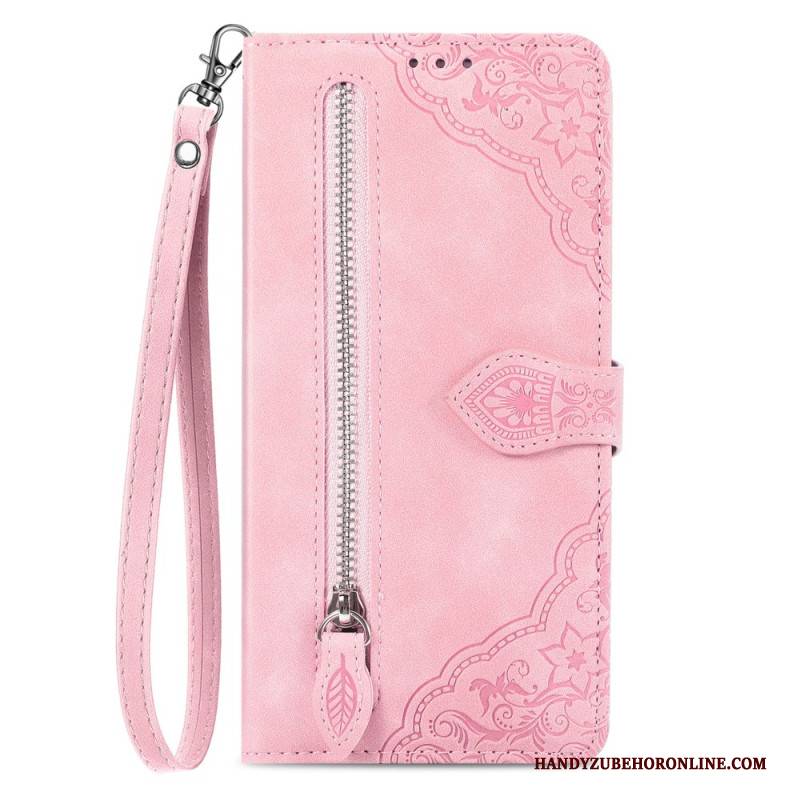 Lederhüllen Xiaomi Redmi Note 15 5g Blumen-spitzenarmband