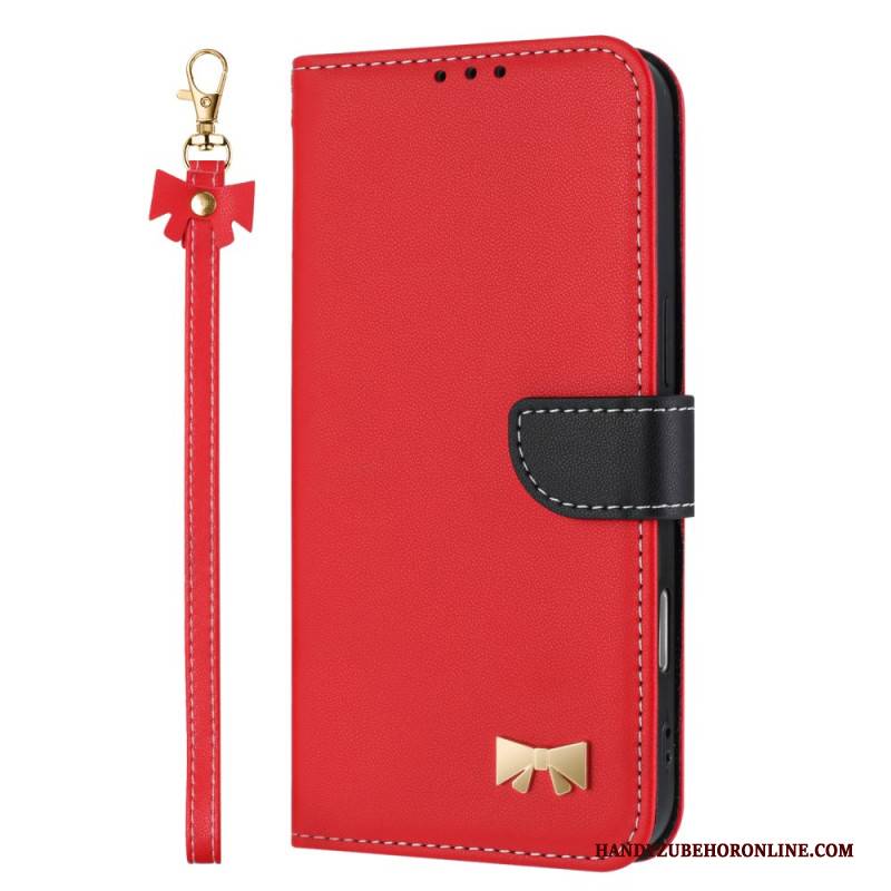 Lederhüllen Xiaomi Redmi Note 15 5g Dekorativer Knoten