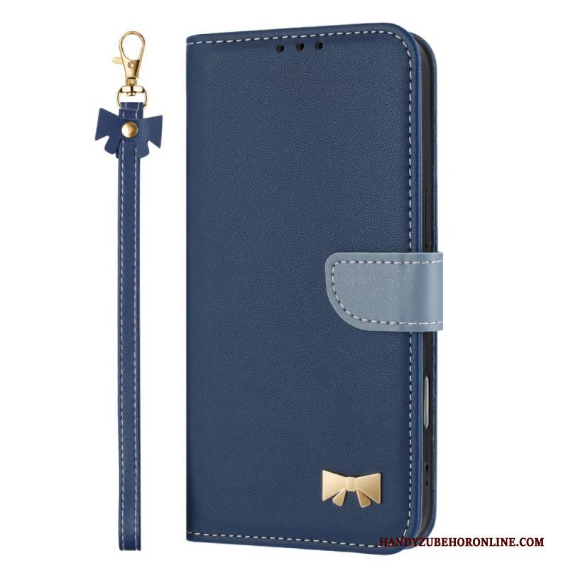 Lederhüllen Xiaomi Redmi Note 15 5g Dekorativer Knoten