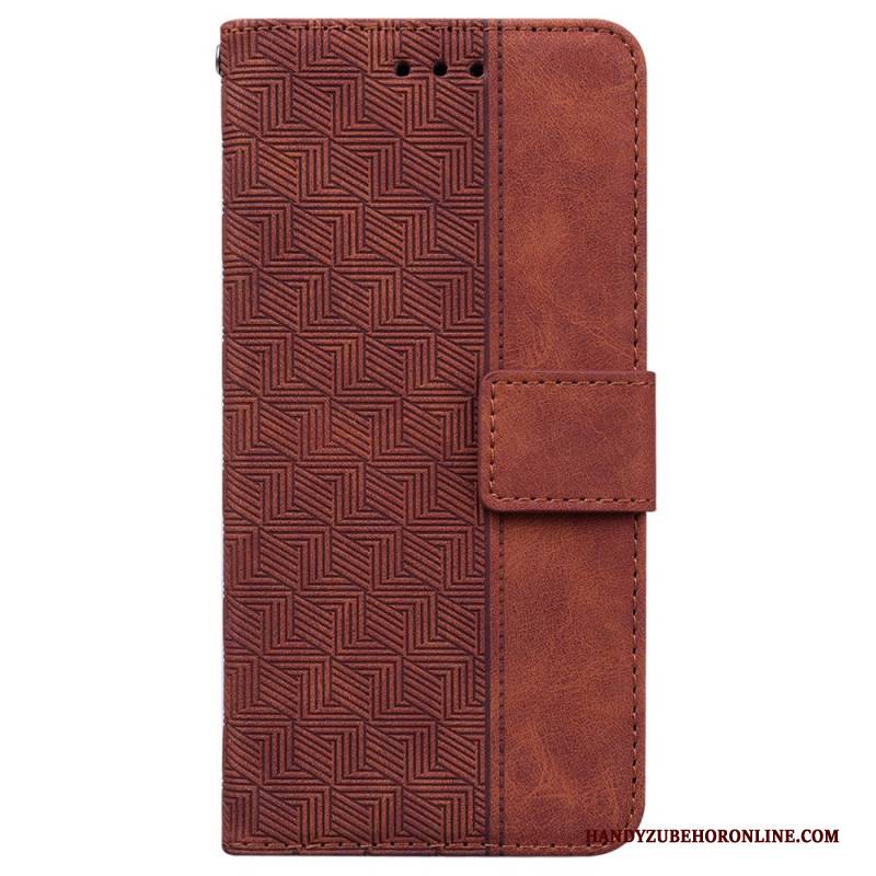 Lederhüllen Xiaomi Redmi Note 15 5g Gewebtes Muster