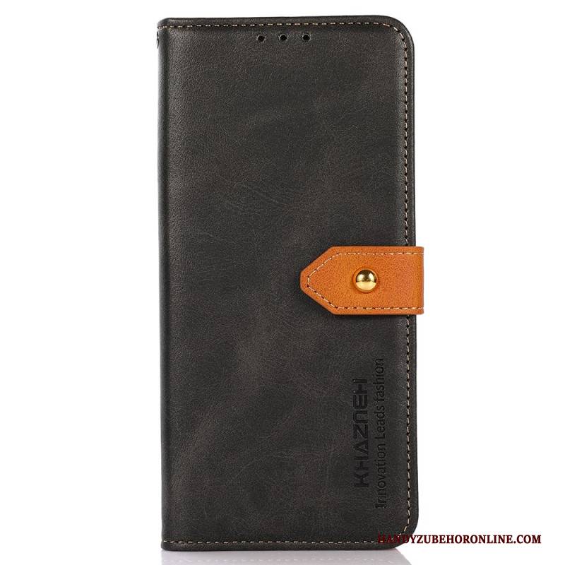 Lederhüllen Xiaomi Redmi Note 15 5g Goldener Khazneh-verschluss