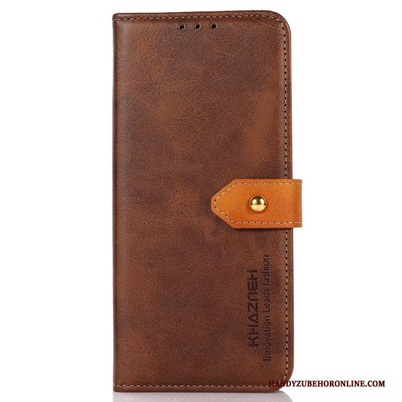 Lederhüllen Xiaomi Redmi Note 15 5g Goldener Khazneh-verschluss