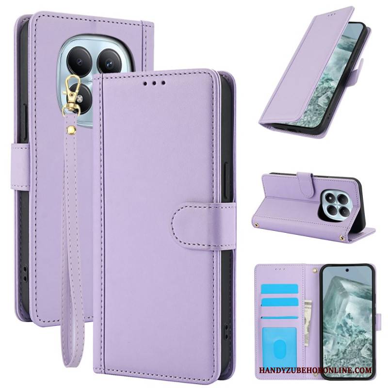 Lederhüllen Xiaomi Redmi Note 15 5g Handyhülle Ständer Und Handgelenkschlaufe