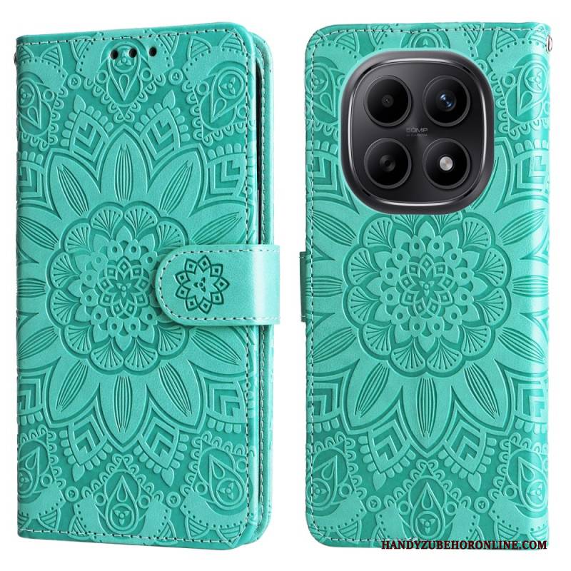 Lederhüllen Xiaomi Redmi Note 15 5g Mandala-muster