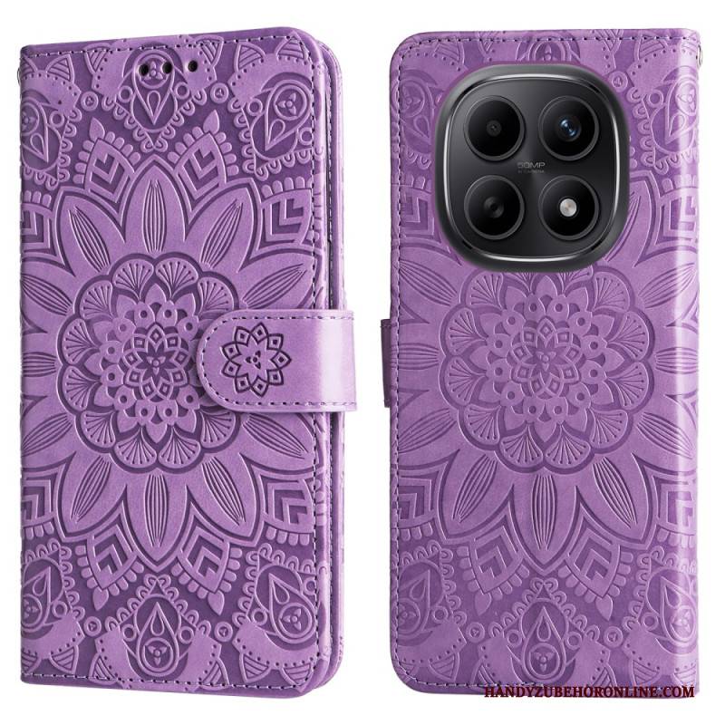 Lederhüllen Xiaomi Redmi Note 15 5g Mandala-muster