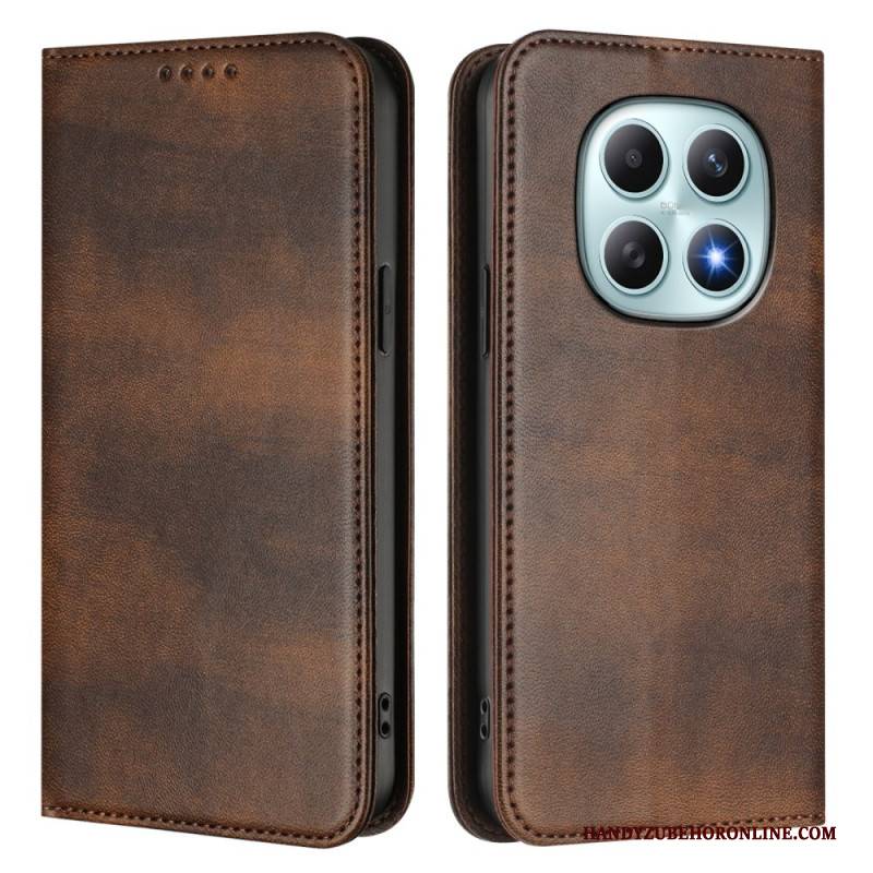 Lederhüllen Xiaomi Redmi Note 15 5g Retro Mit Rfid-schutz